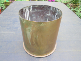 German cartouch cartridge. WW1 Duitse koperen huls mooi gemarkeerd Magdenburg 1917.