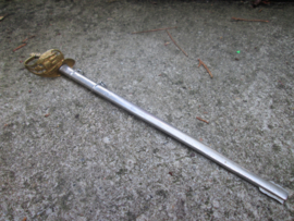 German Prusian sword  miniature letter opener, Duits Pruisisch sabel miniatuur als brievenopener  mooi met adelaar in het handvat.