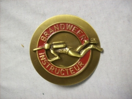 Dutch badge fire dept. Diver instructor. Brandweerbrevet Instructeur