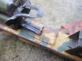 Tin camo gun made in italy. Blikken kanon werkt gemaakt in Italie. leuk model.