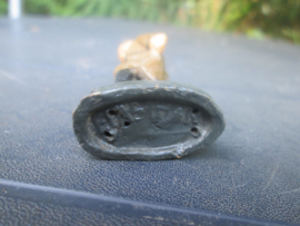 ELASTOLIN Belgium soldier marching, marcherende Belgische soldaat.
