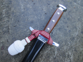 Swiss Army dagger. Zwitserse ponjaard sierdolk onderofficier mooi gemarkeerd in MINT staat.