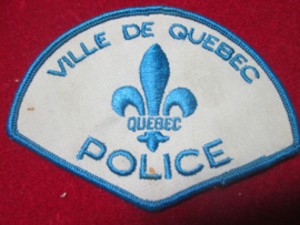 Sleeve badge Ville de Quebec Police. Canada