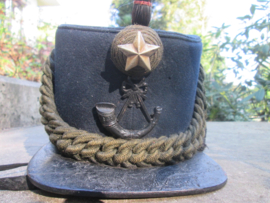 Scottish shako War Department 1912, nicely marked.