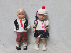 Schildkröt Puppen, Turtle dolls, Nr.25 Schildpad poppen 25 cm. met nog het plastik label.
