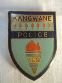 Sleeve badge South africa police. Mouwembleem politie Zuid-Afrika Kangwane police