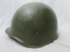 Russian helmet, SSH40 modified. Russische helm model WO2 gemodificeerd jaren 50 Oostblok landen.