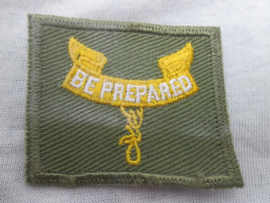 Scouting badge Be Prepared.