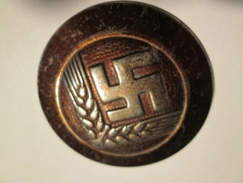 German badge female labour service. Duitse broche van de vrouwlijke afdeling van de arbeitsdienst, zonder pin.