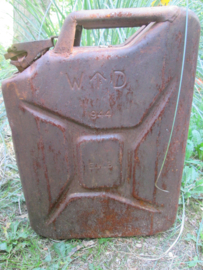 Engelse jerrycan War Department. W-D 1944