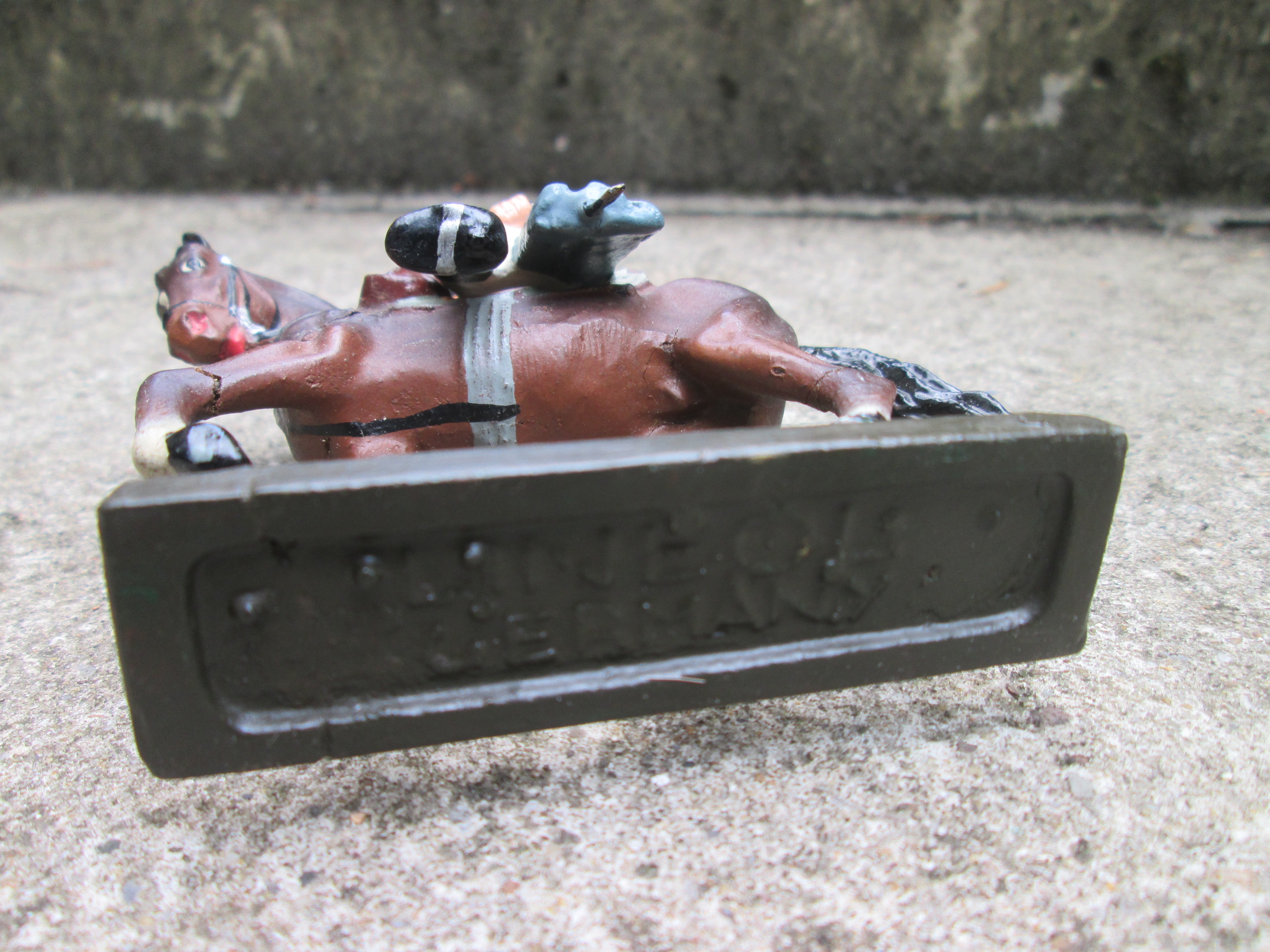 LINEOL Napoleon on his horse MINT condition. Lineol Napoleon op paard in een bijna mint staat, mooi op kleur TOP stuk.