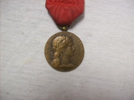 French medal named.Franse herinneringsmedaille op naam