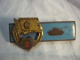 Tankdestroy badge Warschau pact countries. Tankembleem Oost Europa, oud model