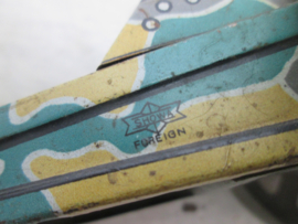 Tin toy canon Camouflage Made in Japan.