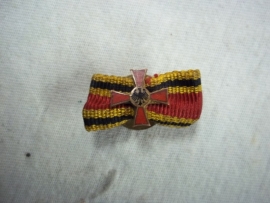 German buttonhole medal Bundes republik Deutschland, Duitse knoopsgat medaille naoorlogs geemailleerd.