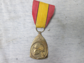 Belgische herinnerings medaille Commemoratief, 1914- 1918. goede staat