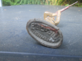 ELASTOLIN Belgium soldier shooting. schietende Belgische soldaat.