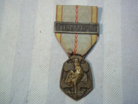 Franse medaille met balk LIBERATION