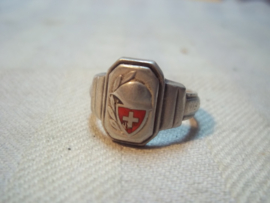 Schweizer army ring. Zwitserse leger ring.