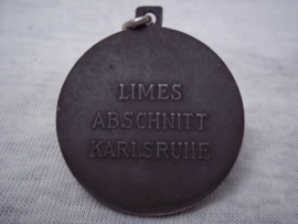 German medal Julius Berger Tiefbau A.G. Berlin - Westbau 1938, vrij aparte medaille-- LIMES ABSCHNITT KARLSRUHE.