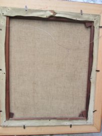 Painting British army officer WW1. medal bar with "Military Cross". painter "Mario Carvella"1902-1962 he was Olympic ski atlete and painter size ;90x 78 cm.