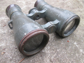 German binocularz fieldgrey, dated 1917 Duitse verrekijker veldgrijs werkend Fernglas 08 gedateerd 1917.