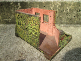 German made military trench, Duitse makelij een gevechtsstelling, bijzonder stuk.