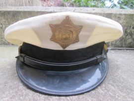 Police cap of Iceland. Politie pet uit Ijsland, niet gemakkelijk te vinden, bijzonder stuk.