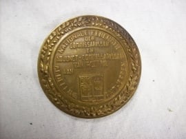 Belgium medal Nationale Federatie der commissarissen van Politie Antwerpen 1897- 1947
