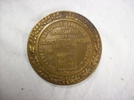 Belgium medal Nationale Federatie der commissarissen van Politie Antwerpen 1897- 1947