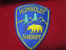Police sleeve badge HUMBOLDT Sheriff