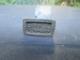 LINEOL German luftwaffe officer with dagger and map. Duitse luchtmacht officier met ponjaard en landkaart, goede staat apart figuur.