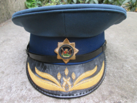 High officer police cap of South- Africa. Politiepet commissaris politie Zuid-Afrika, zeer nette staat.
