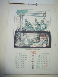 Bevrijdings kalender 1945, 2de druk, in de anonimiteit gemaakt