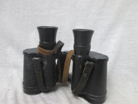 German binocular DIENSTGLAS -- 6x 30. code  DDX Duitse verrekijker die ook geschikt was voor de koude gebieden zie driehoek symbool.