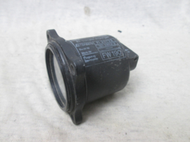 German Luftwaffe airforce fuel gauge, for a Focke-Wulf FW-190 fighter plane, nicely marked in good condition. Duitse luftwaffe brandstof meter, uit de FW-190 en zodanig ook gemarkeerd.