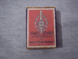 Matchbox NSKOV.  Luciferdoosje oudstrijders vereniging NSKOV