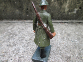 DURSO Dutch soldier, Nederlandse soldaat in lange jas zeer bijzonder model in een nette staat.