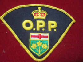 Police sleeve badge O.P.P.