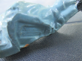 ELASTOLIN Wounded german soldier. gewonde Duitse soldaat. zeer nette staat.