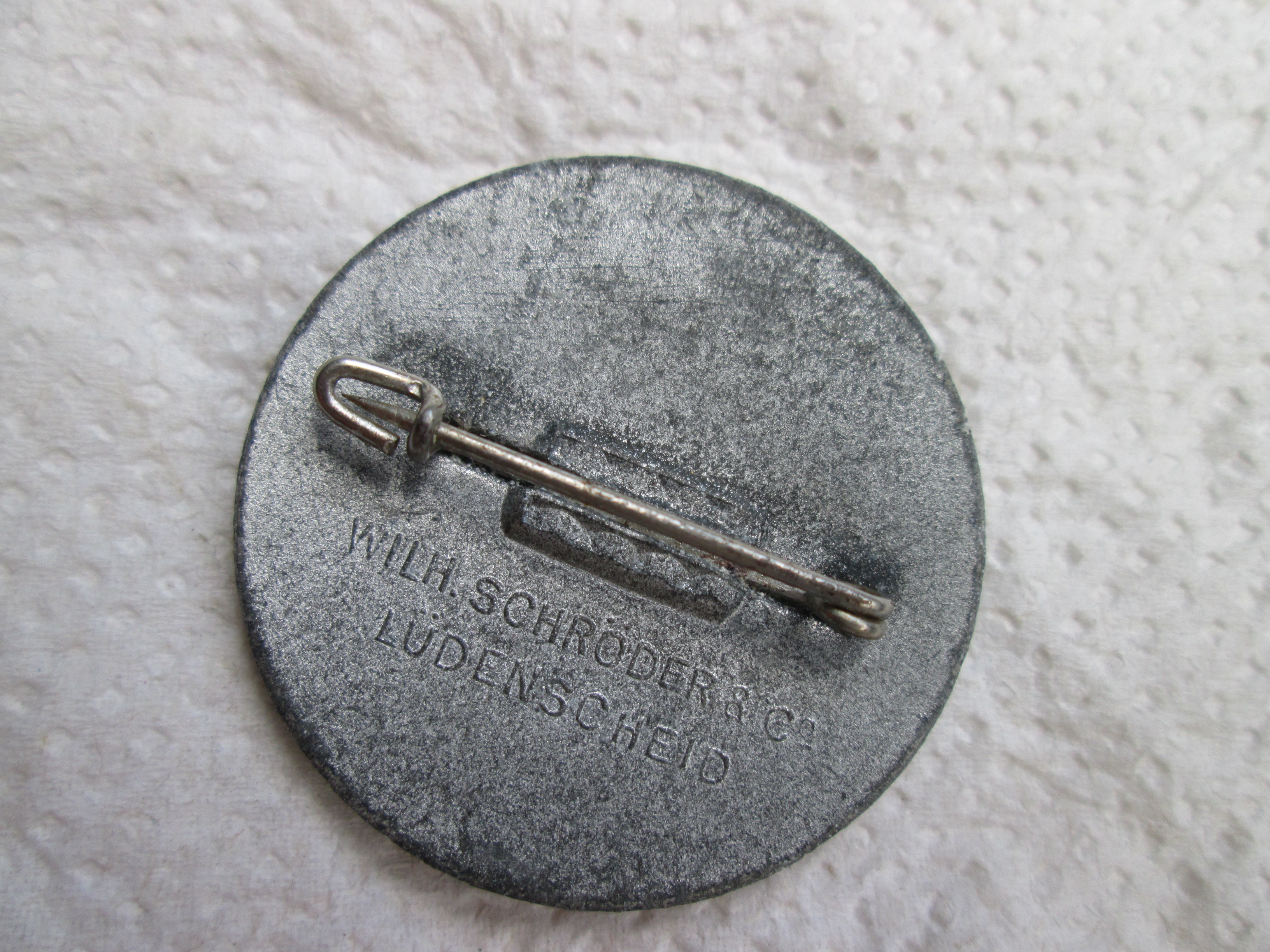 German tinnie, rally badge, Duitse tinnie, Sonnenwende. mooi gemarkeerd, nicely marked