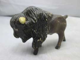 Buffel met hoorns.