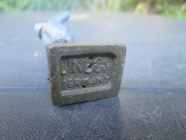 LINEOL German luftwaffe officer with dagger and binocular. Duitse FLAK luchtmacht officier met ponjaard en verrekijker goede staat zeldzaam figuur.