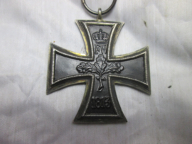 German iron cross 1914,  KO marked. Duits Ijzeren kruis 1914 met KO gemerkt in de ophangring, nette staat.
