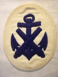 German Kriegsmarine sleeve insignia, Duits mouwembleem werkmansjasje.