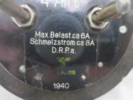 Duitse Voltmeter, met Wehrmacht abnahme stempel 1940, zeer nette staat bijzonder item.