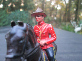 DURSO Canadian Mountain police on horse Canadese politie te paard zeer goede staat