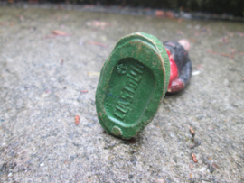 ELASTOLIN 10 cm. French soldier with sword. Franse soldaat met sabel. antiek speelgoed.