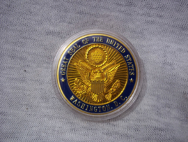 US coin Great seal of the United States Washington D.C.  - US Capitol.