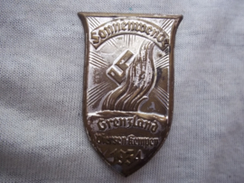 German tinnie, rally badge Duitse tinnie Sonnenwende - Grenzland - Viersen-Kempen 1934. NSDAP related